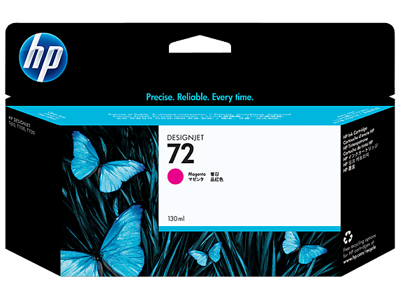 HP Tinte magenta 72  C9372A