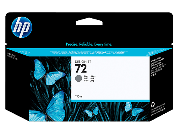 HP Tinte grau 72  C9374A