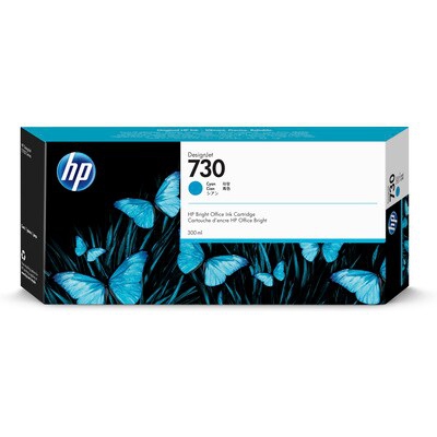 HP Tinte cyan 730  P2V68A