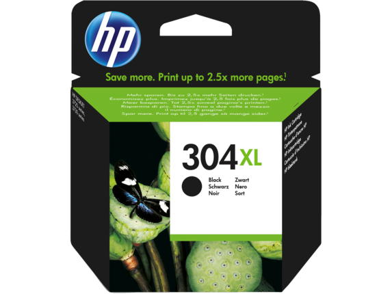 HP Tinte schwarz 304XL  N9K08AE