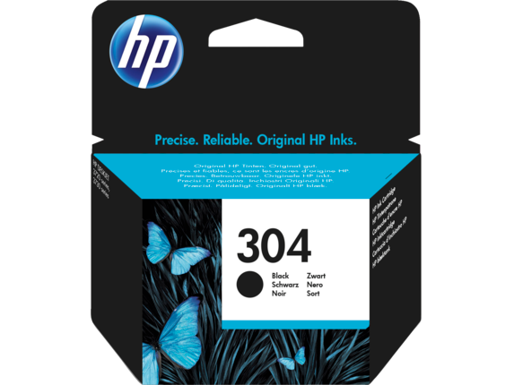 HP Tinte schwarz 304 N9K06AE