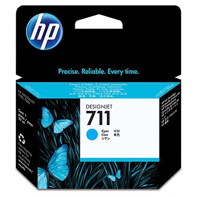 HP Tinte cyan 711  CZ130A