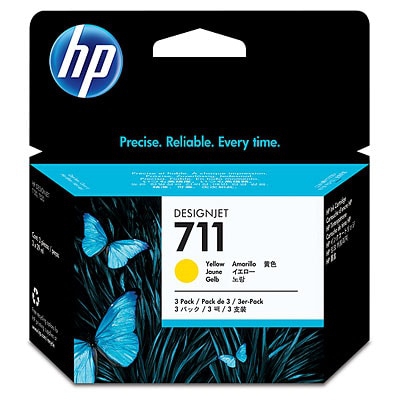 HP Tinte yellow 711  CZ136A