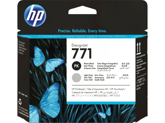 HP Druckkopf 771 schwarz-grauhell CE020A  