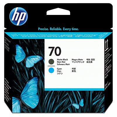 HP Druckkopf Nr. 70 cyan-matt black C9404A  