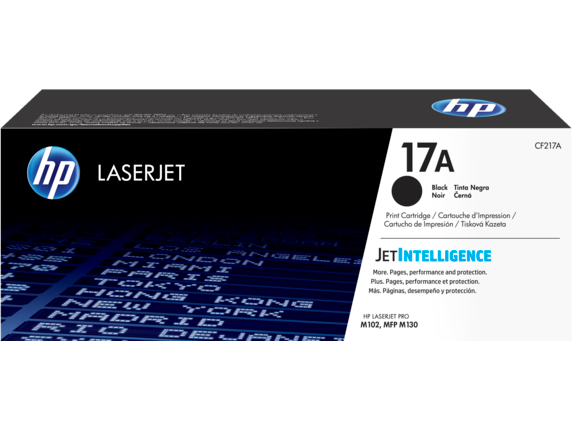HP Toner schwarz 17A  CF217A