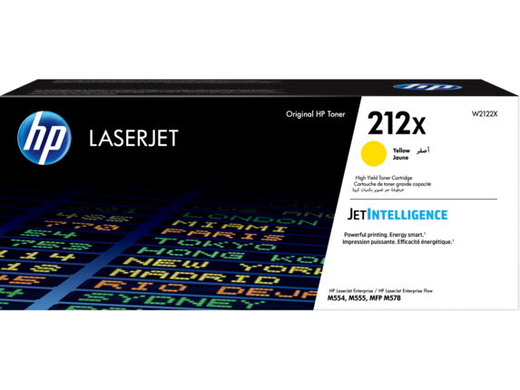 HP Toner 212X yellow W2122X