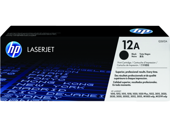 HP Toner schwarz 12A  Q2612A