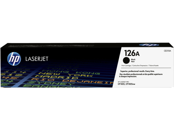 HP Toner schwarz 126A  CE310A