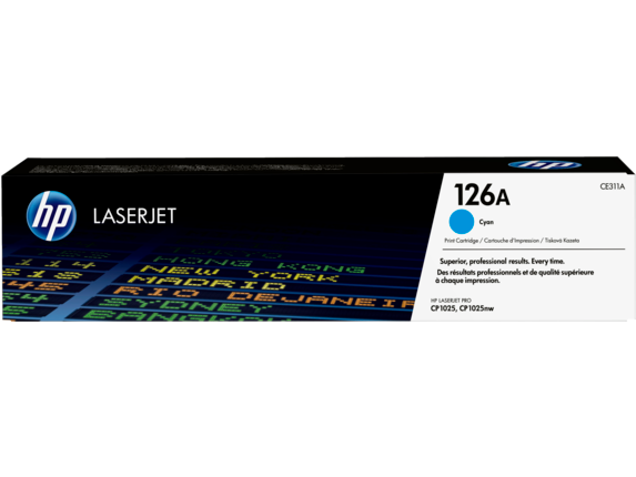 HP Toner cyan 126A  CE311A