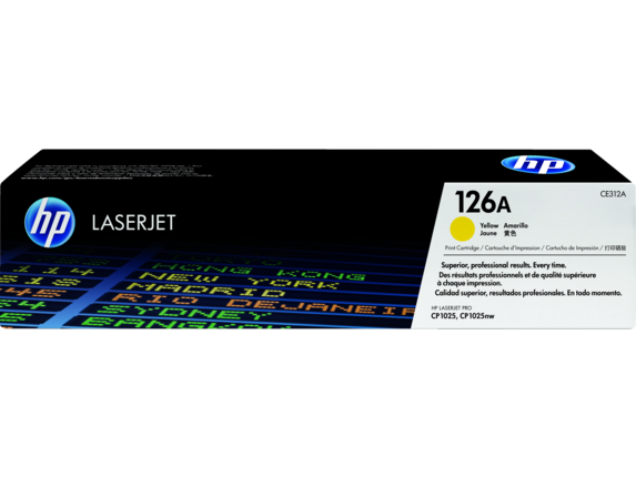HP Toner yellow 126A  CE312A
