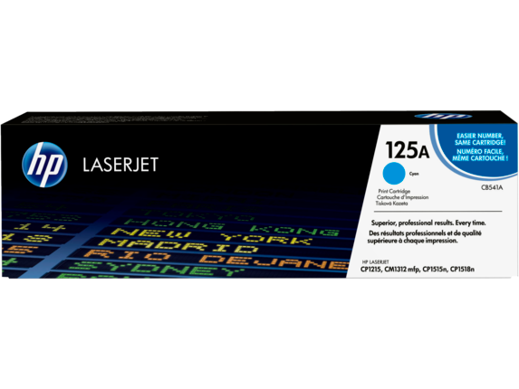 HP Toner cyan 125A  CB541A