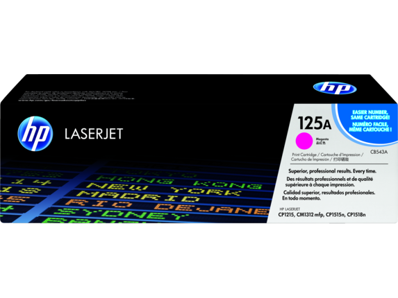 HP Toner magenta 125A  CB543A