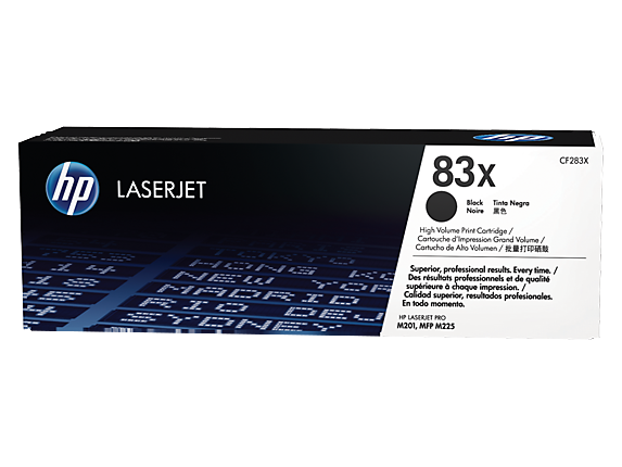HP Toner schwarz  83X  CF283X