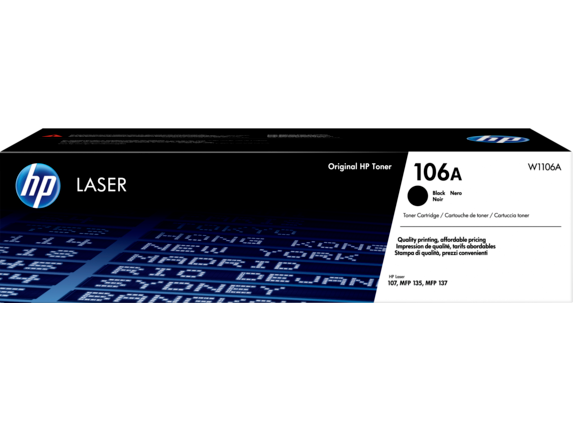 HP Toner schwarz 106A  W1106A