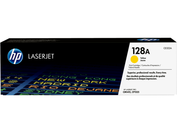 HP Toner yellow 128A  CE322A