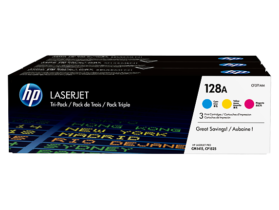 HP Toner Set 128A  CF371AM
