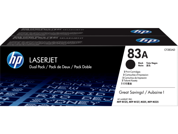 HP Toner schwarz 83A  CF283AD