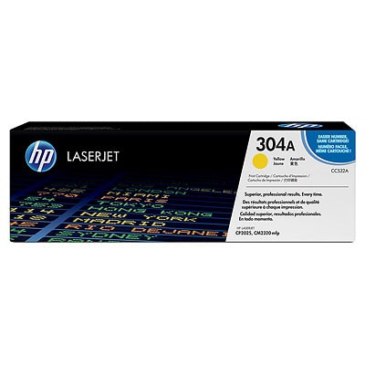 HP Toner yellow 304A  CC532A