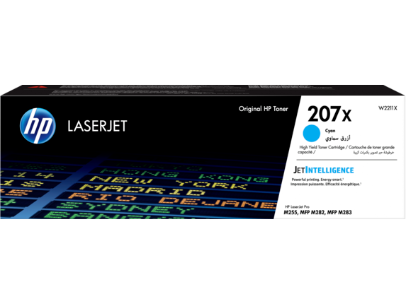 HP Toner cyan 207X  W2211X