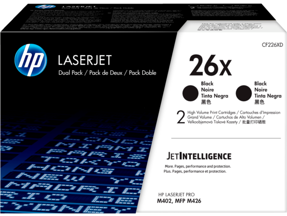 HP Toner schwarz 26X  CF226XD