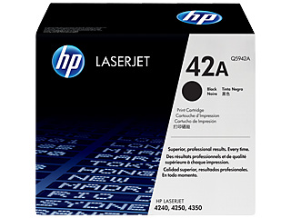 HP Toner schwarz 42A  Q5942A