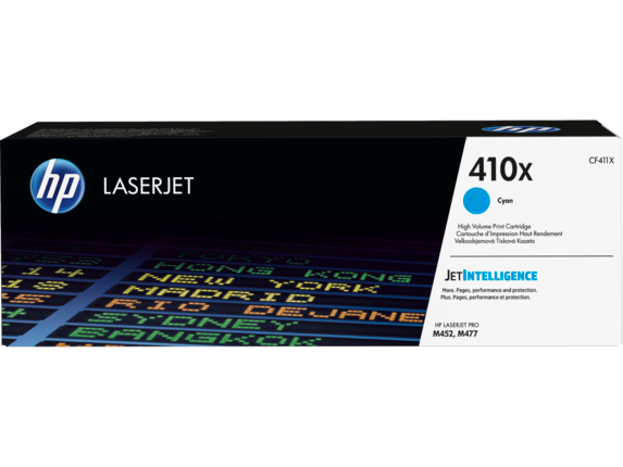 HP Toner cyan 410X  CF411X