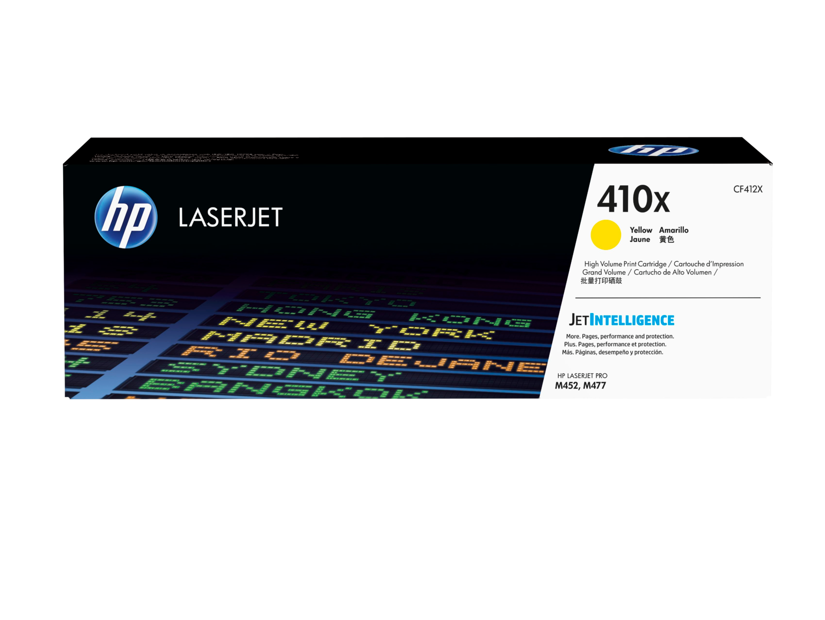 HP Toner yellow 410X  CF412X