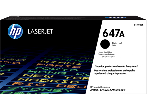 HP Toner schwarz 647A CE260A