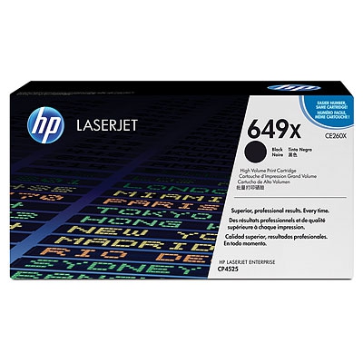 HP Toner schwarz 649X  CE260X