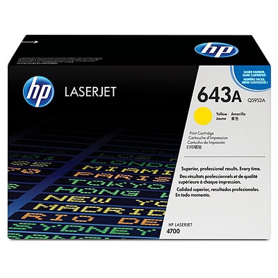 HP Toner yellow 643A  Q5952A