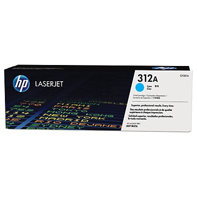 HP Toner cyan 312A  CF381A