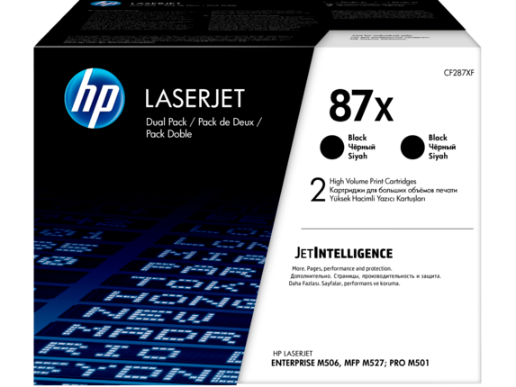 HP Toner schwarz 87X  CF287XD