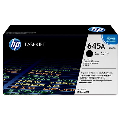 HP Toner schwarz 645A  C9730A