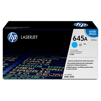 HP Toner cyan 645A  C9731A