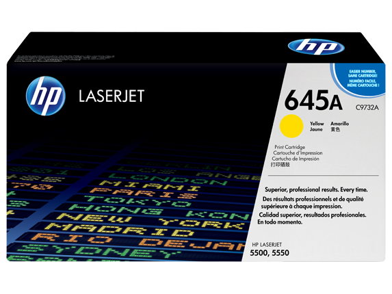 HP Toner yellow 645A  C9732A