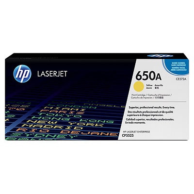 HP Toner yellow 650A  CE272A