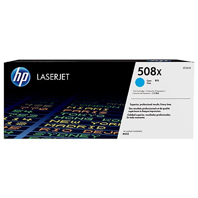 HP Toner cyan 508X  CF361X