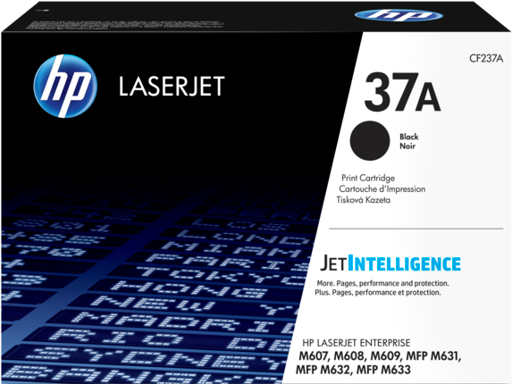 HP Toner schwarz 37A  CF237A