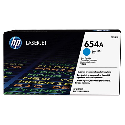 HP Toner cyan 654A  CF331A