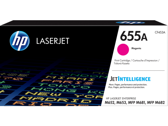 HP Toner magenta 655A  CF453A