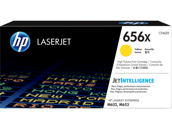 HP Toner yellow 656X  CF462X