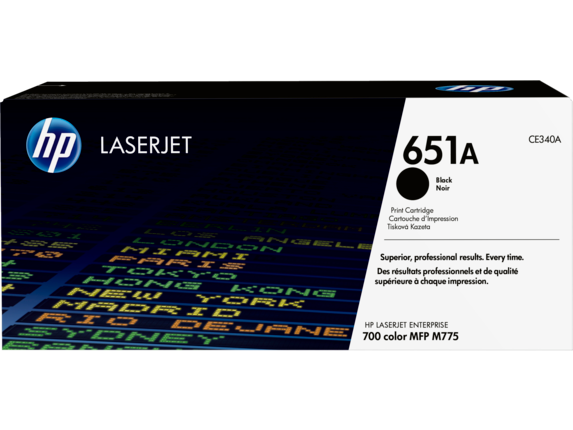 HP Toner schwarz 651A  CE340A