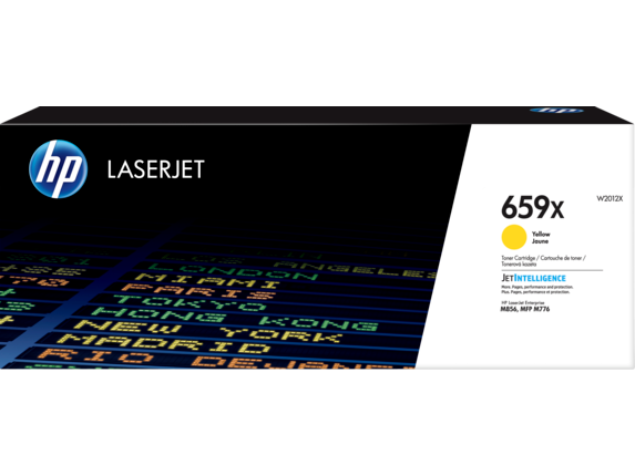HP Toner 659X yellow W2012X