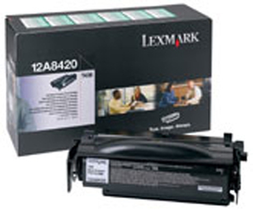 Lexmark Toner schwarz 12A8420