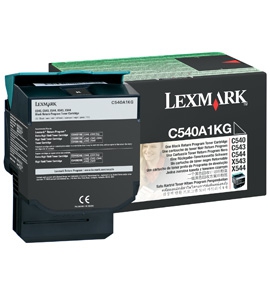 Lexmark Toner schwarz C540A1KG 