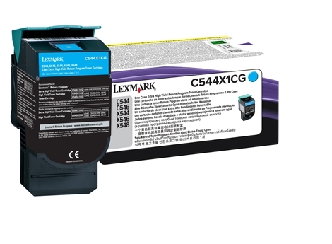Lexmark Toner cyan C544X1CG