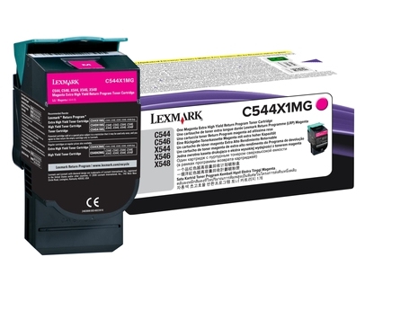 Lexmark Toner magenta C544X1MG