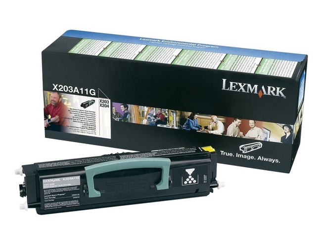 Lexmark Toner schwarz X203A11G 