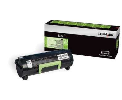 Lexmark Toner schwarz 502  50F2000